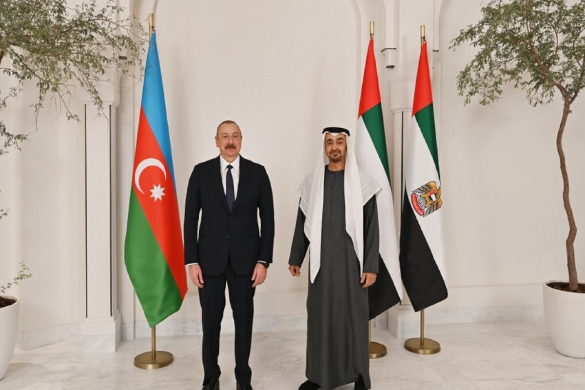 Azerbaycan başkanları ile BAE arasında bir telefon görüşmesi yapıldı