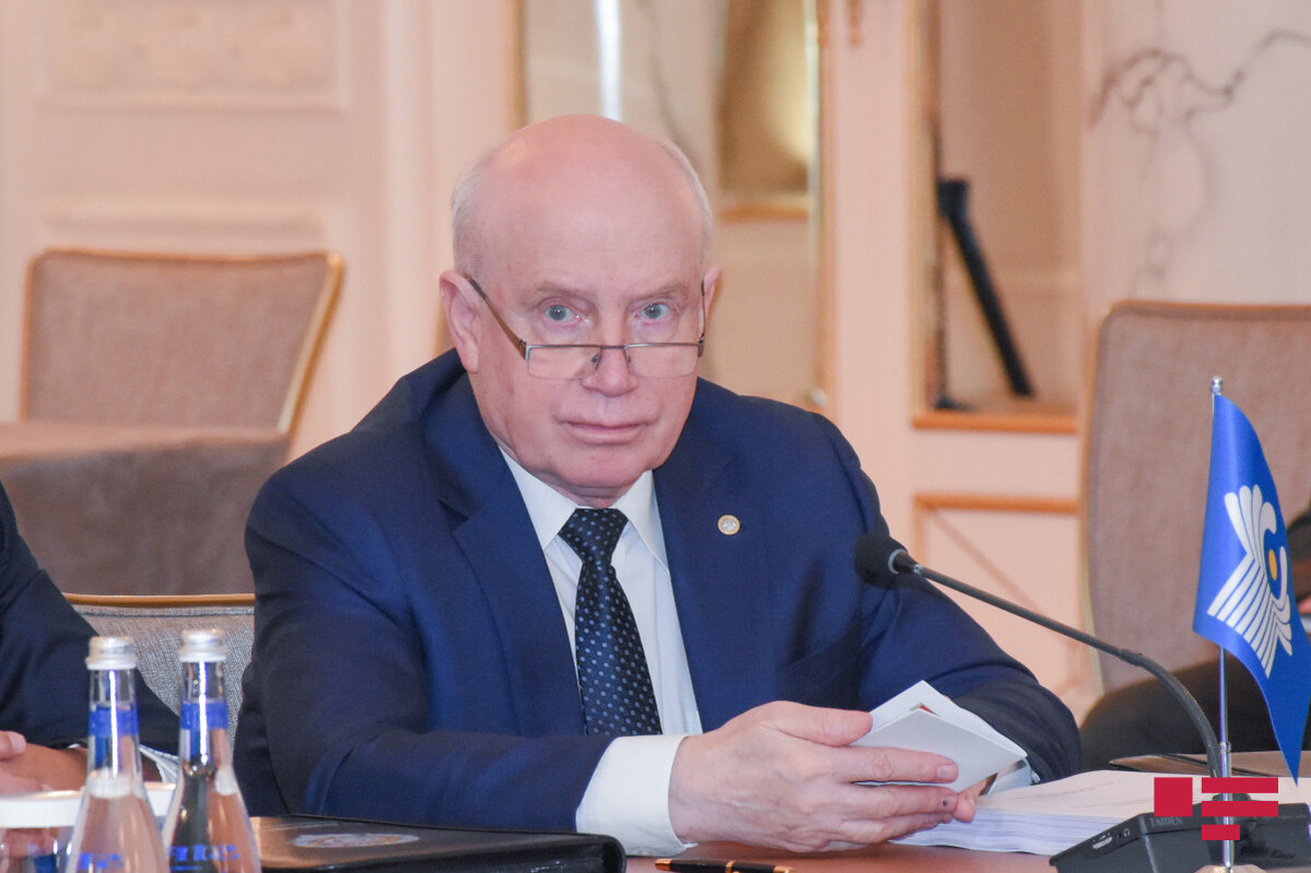 CIS Genel Sekreteri Başkan Ilham Aliyev'i tebrik etti