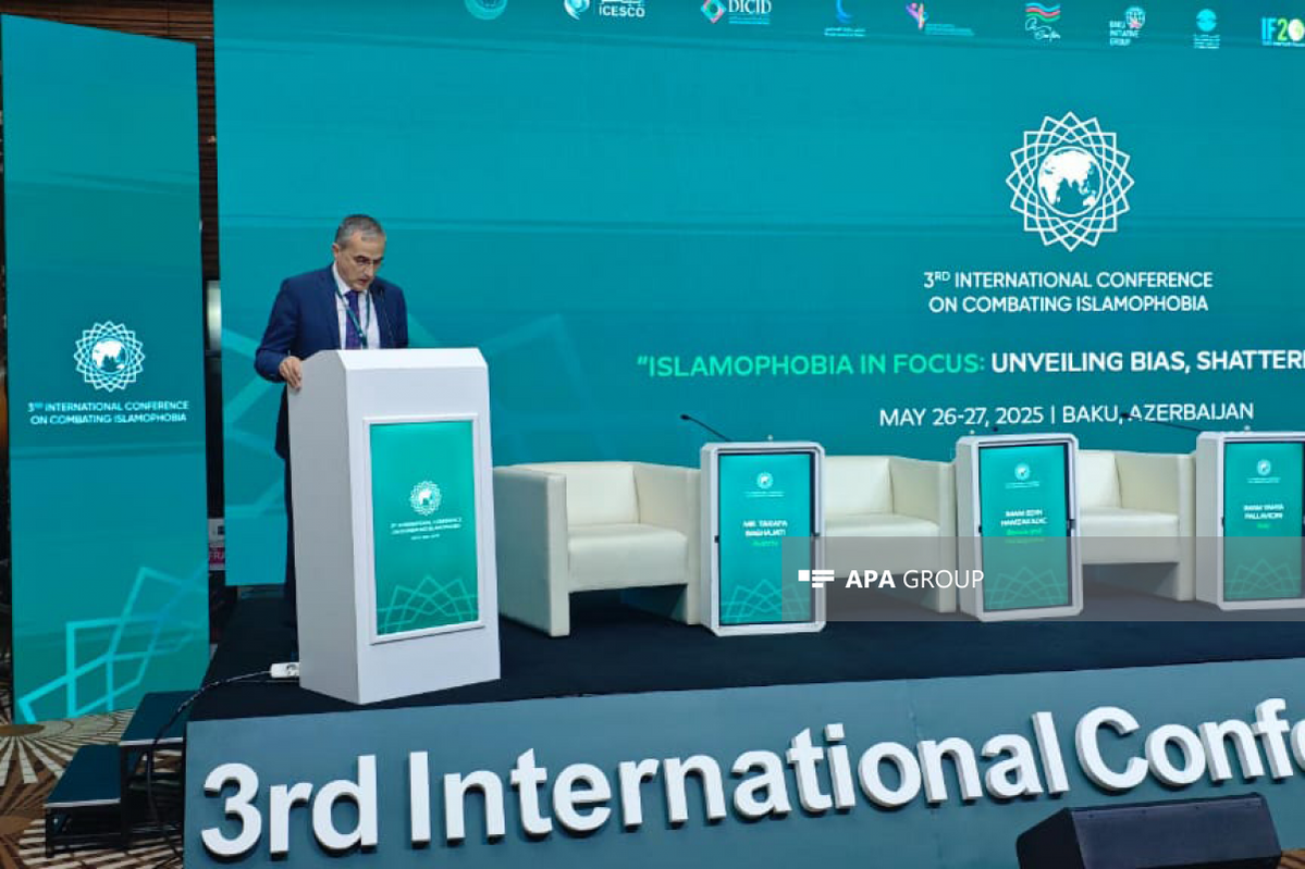 İslamofobiye karşı uluslararası bir konferans Bakü ile sona erdi, son tebliğ kabul edildi