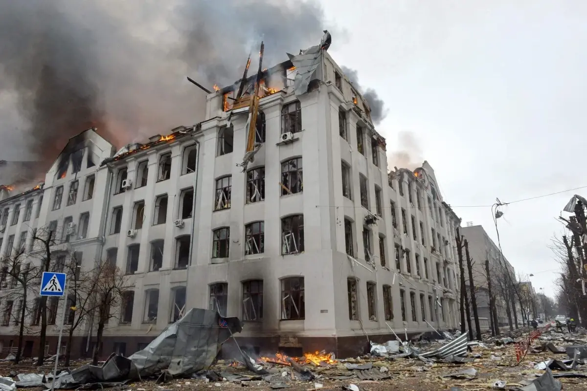 Rusya Kharkova büyük bir drone saldırısı yaptı