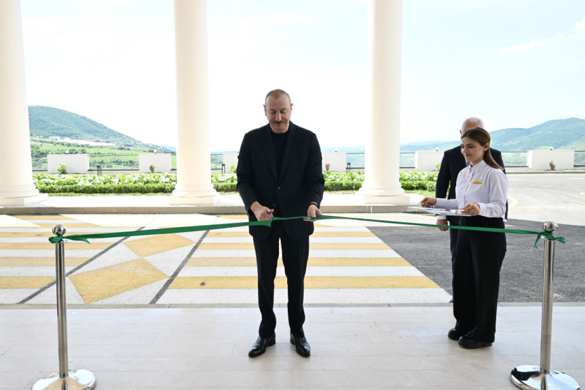 Başkan Ilham Aliyev, Lachin Rekreasyon Kompleksi'nin açılışına katıldı