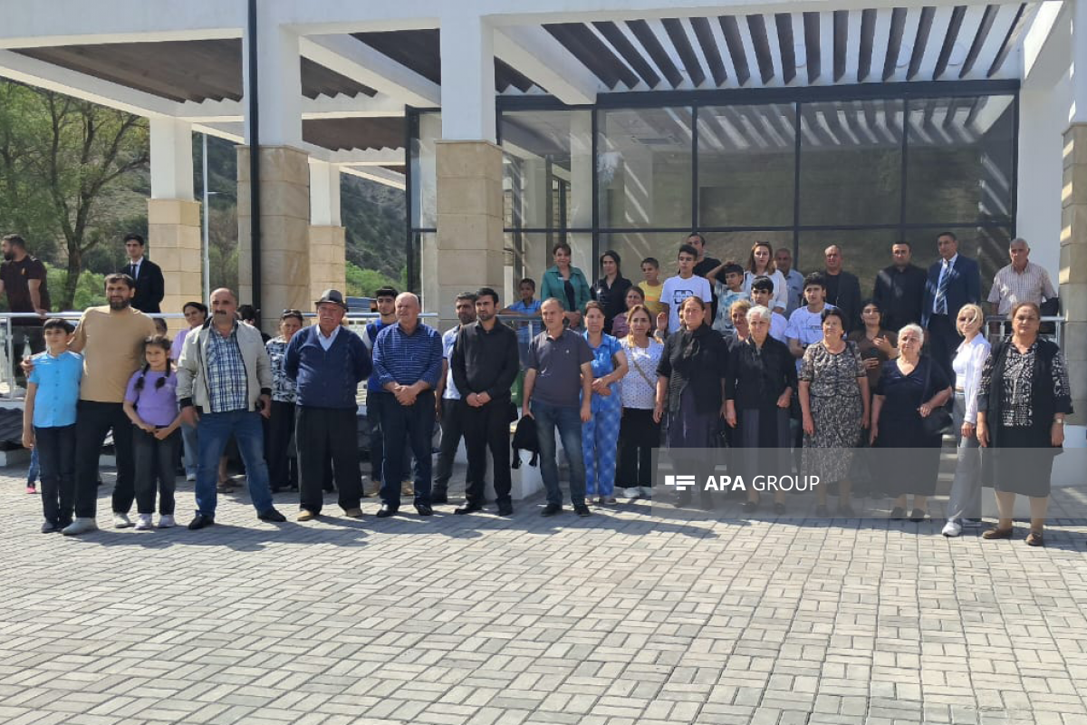 Göç Caravan, Lachin, Beylik köyüne ulaştı, evlerin anahtarları sunuldu - güncellendi