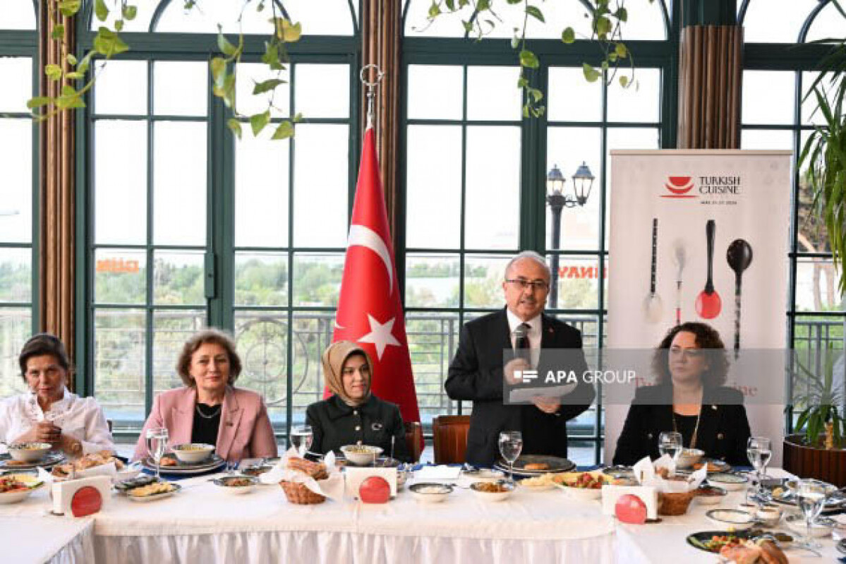 Türk Mutfağı Haftası ile bağlantılı olarak Bakü'de bir etkinlik düzenlendi - fotoğraf