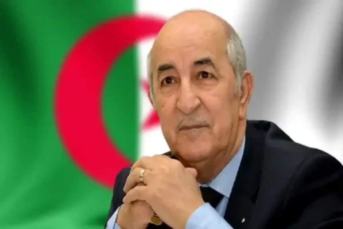 Halk Demokratik Cezayir Cumhuriyeti Başkanı Abdelmacid Tebbu