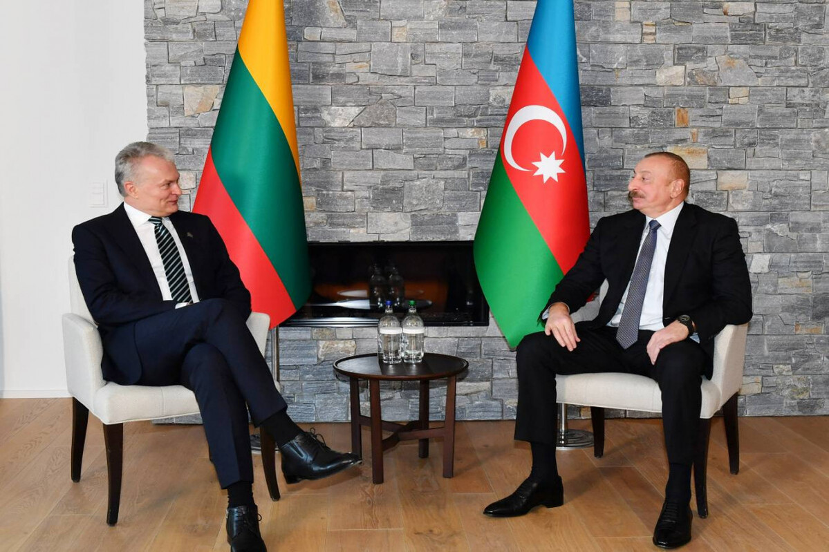 Gitanas Nauseda Başkan Ilham Aliyev'e tebrik mektubu gönderdi