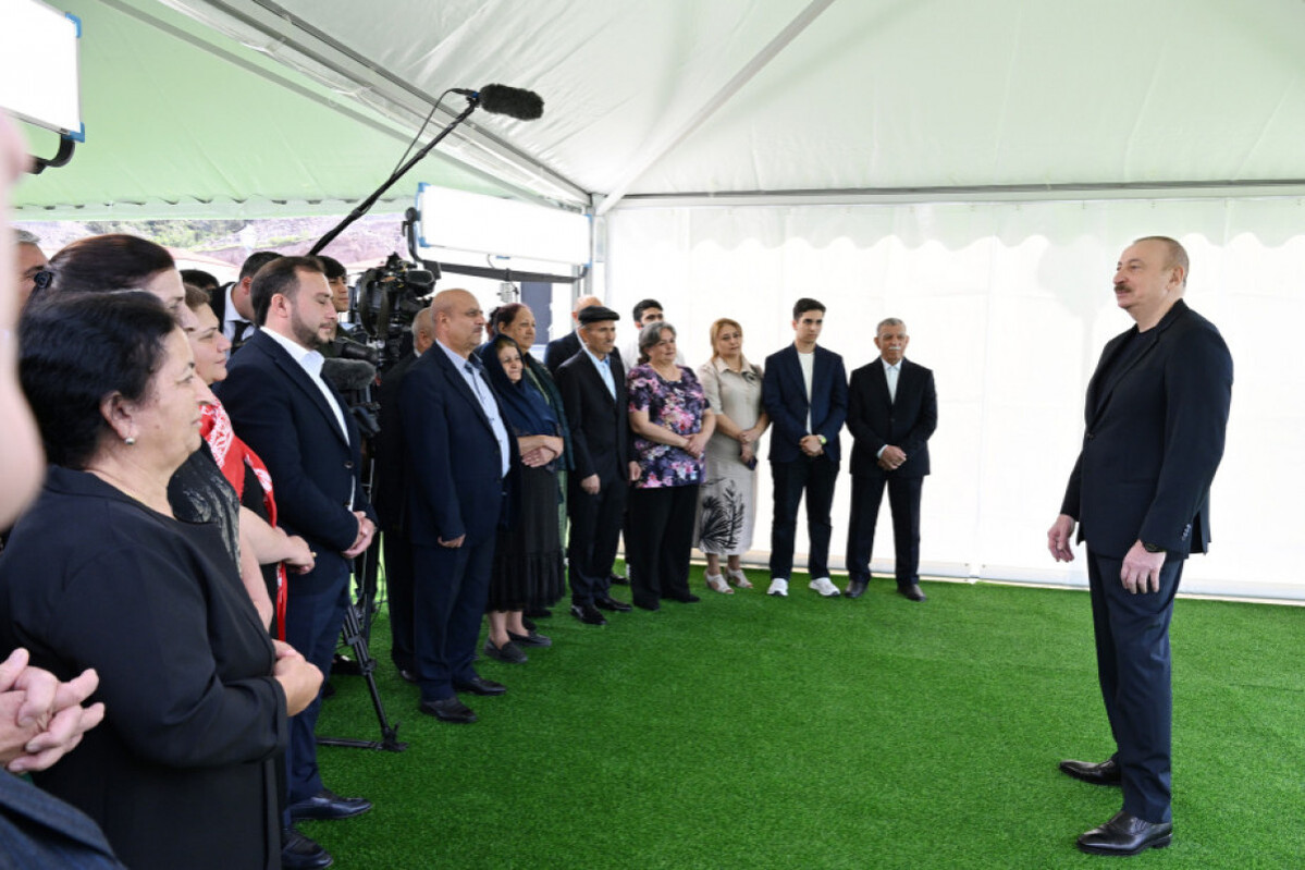 Başkan Ilham Aliyev: Geri yüklenen şehir ve köylerin sayısı 15'e ulaştı