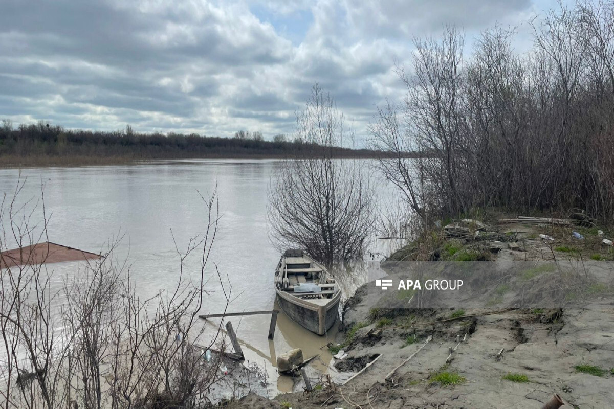 Kura Nehri'ndeki su seviyesi 14 cm arttı