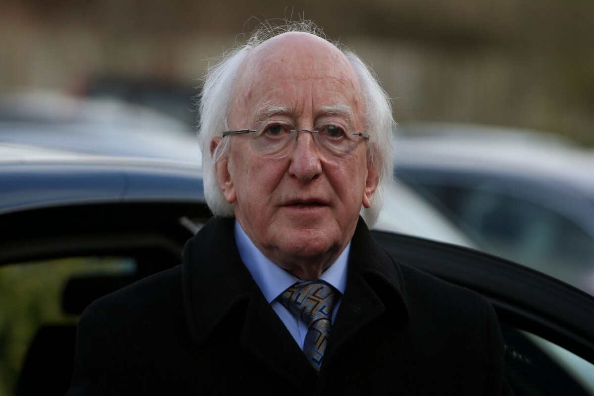 İrlanda Başkanı Michael Higgins