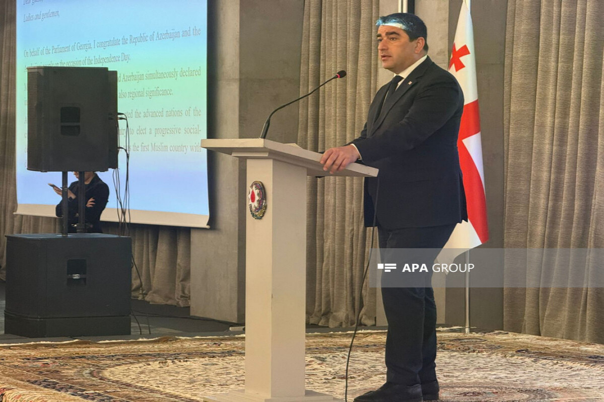 Gürcü Parlamentosu Başkanı: Azerbaycan ile İlişkiler Arabalar arası ve işbirliğine dayanıyor - fotoğraf
