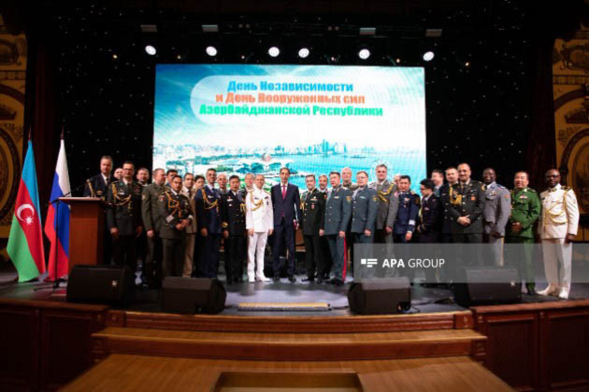 Moskova 28 Mayıs'ta bir etkinlik düzenledi - Azerbaycanın Bağımsızlık Günü - Fotoğraf