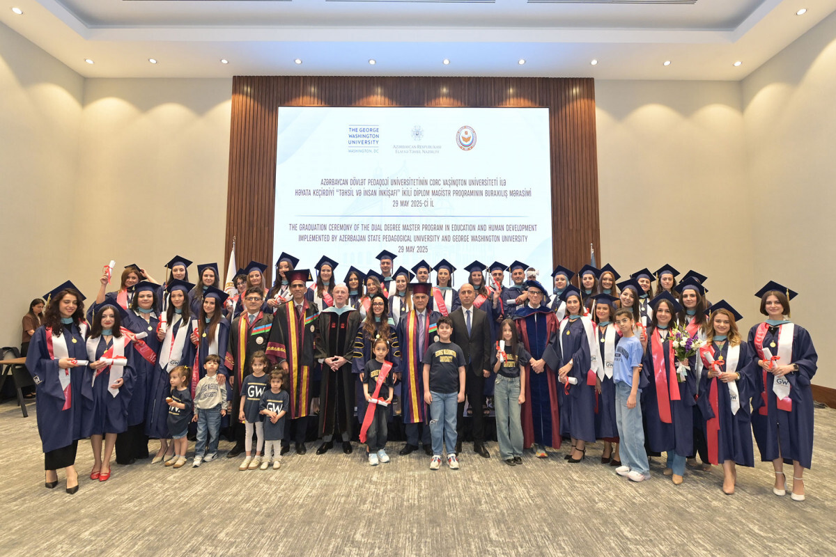 Emin Amrullayev, ADPU-CVU Dual Diploma Programı IV mezununa katıldı