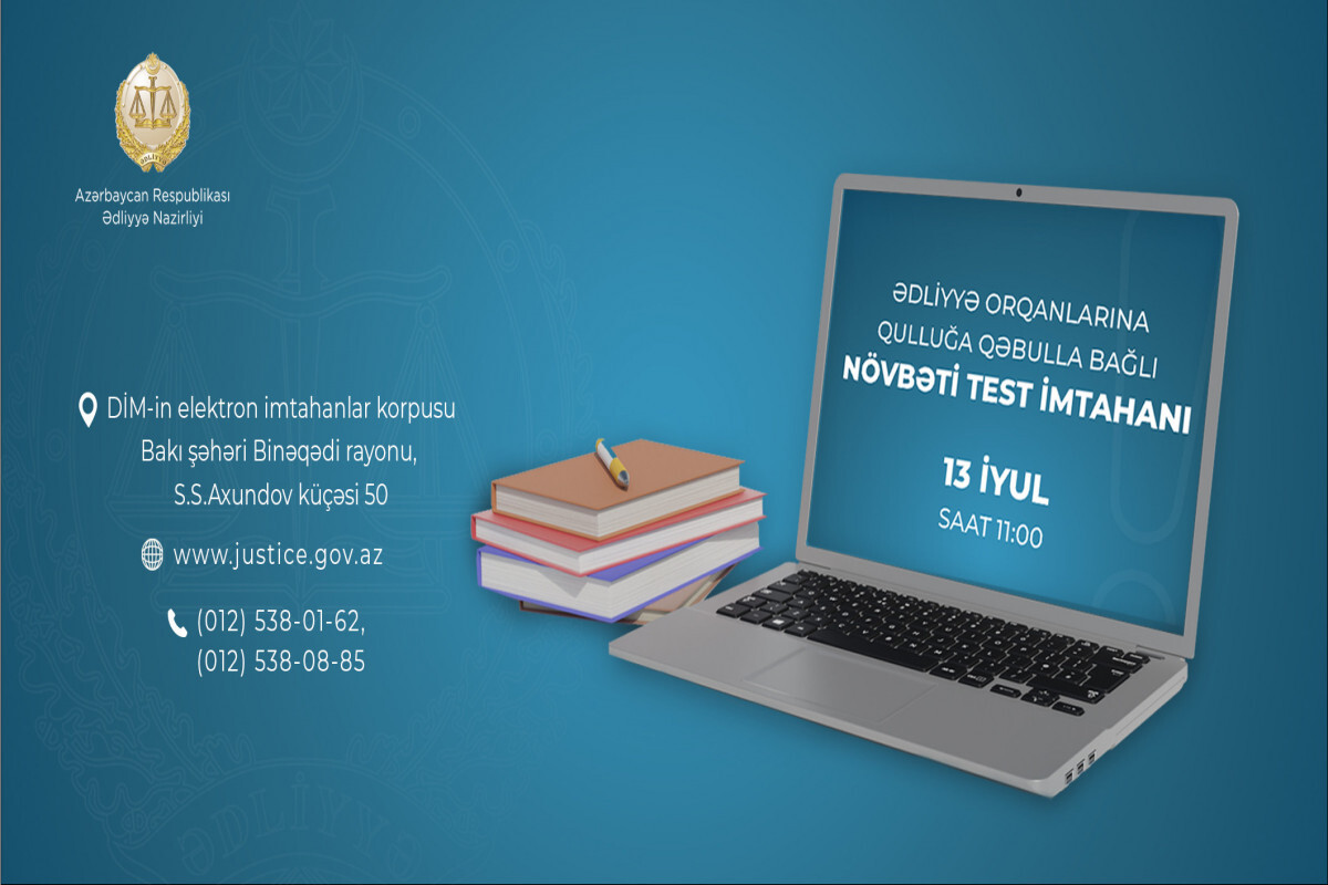 Bir sonraki test sınavı yargıda yapılacak