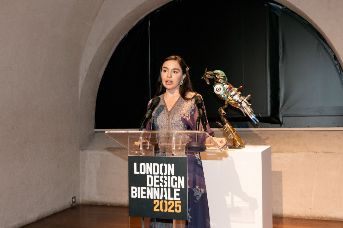 Azerbaycan Pavyonunun resmi açılışı Londra Design Bienal 2025'te açıldı