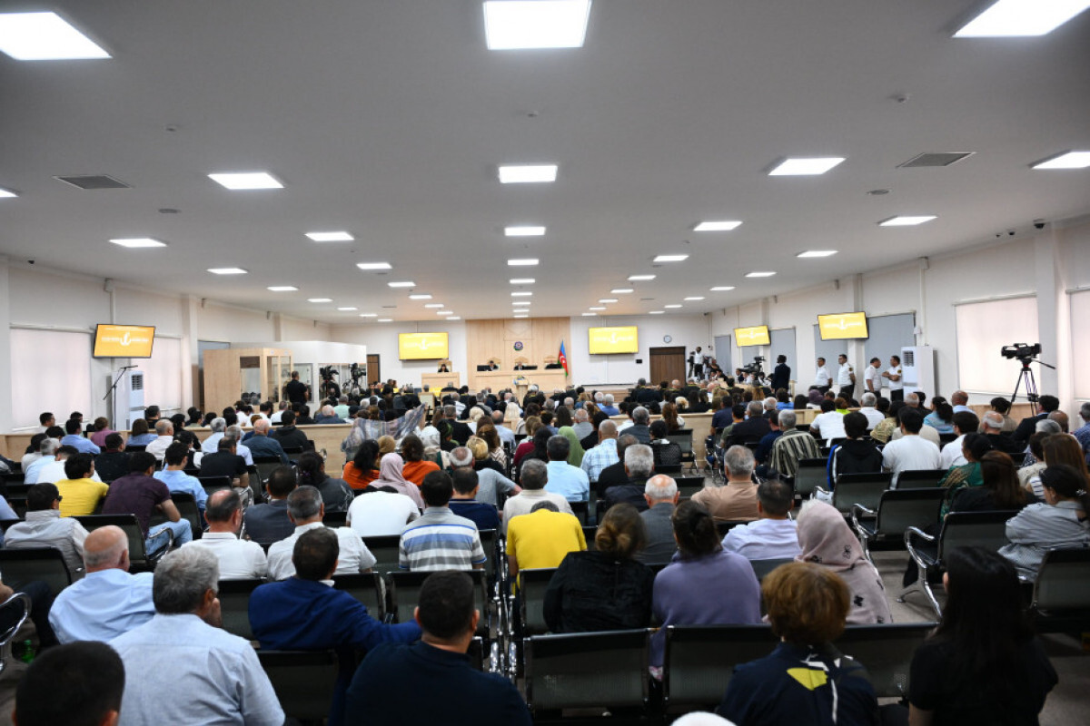 Ermenistan'daki Azerbaycan İstasyonlarının Ateşi'ndeki Gizli Emir, SQ'nun Ateşi Mahkemede incelendi.