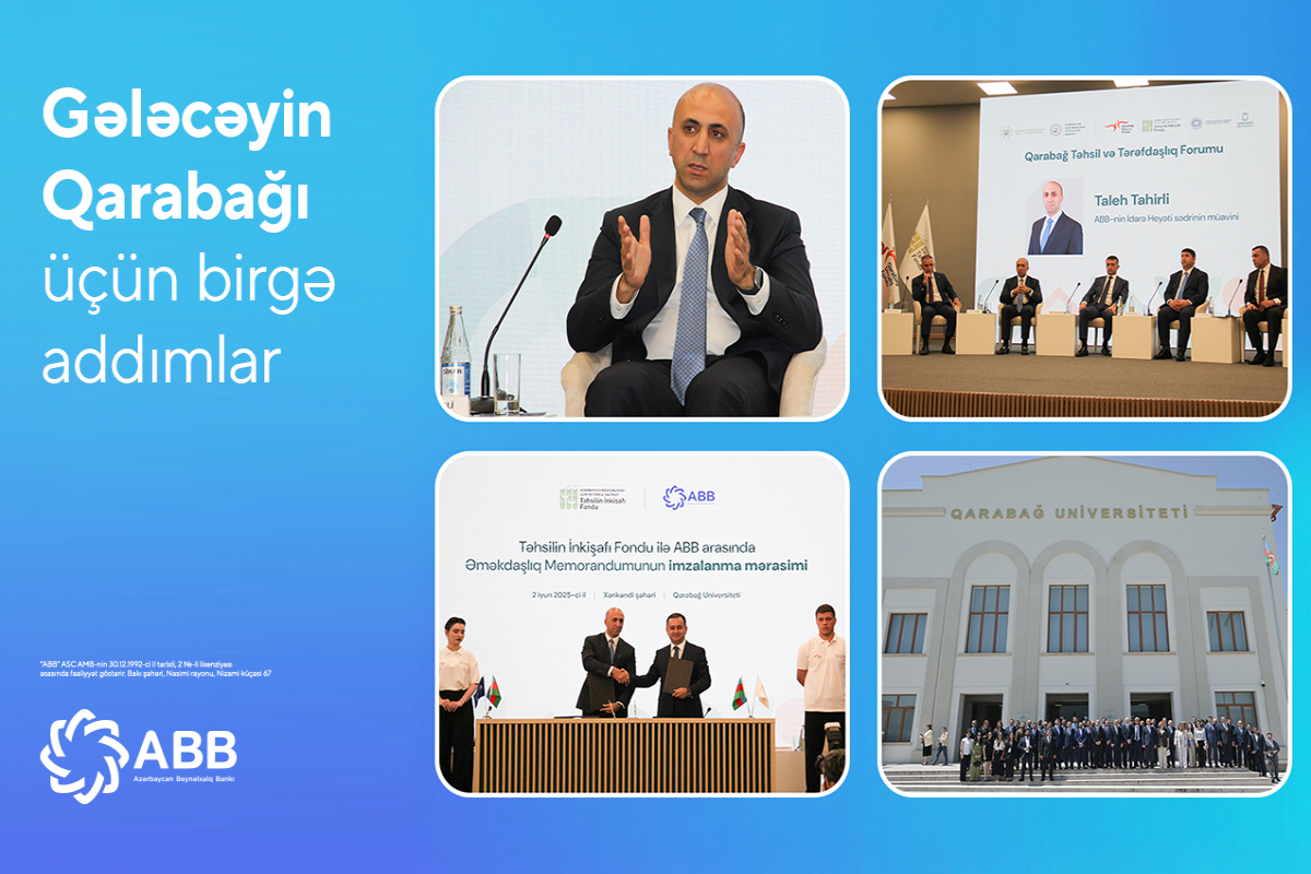 IBA, Karabakh Üniversitesi'nin 50 öğrencisine burs verecek