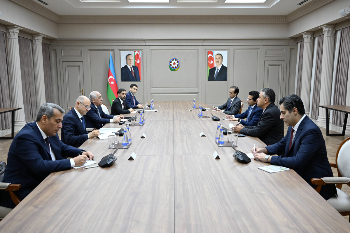 Başbakan Ali Asadov Pakistan Petrol Bakanı ile bir araya geldi
