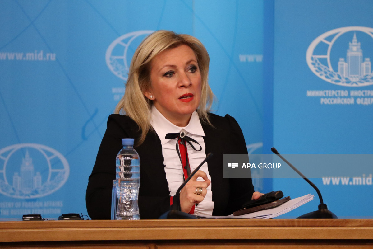 Rusya Dışişleri Bakanlığı Resmi Temsilcisi Maria Zakharova
