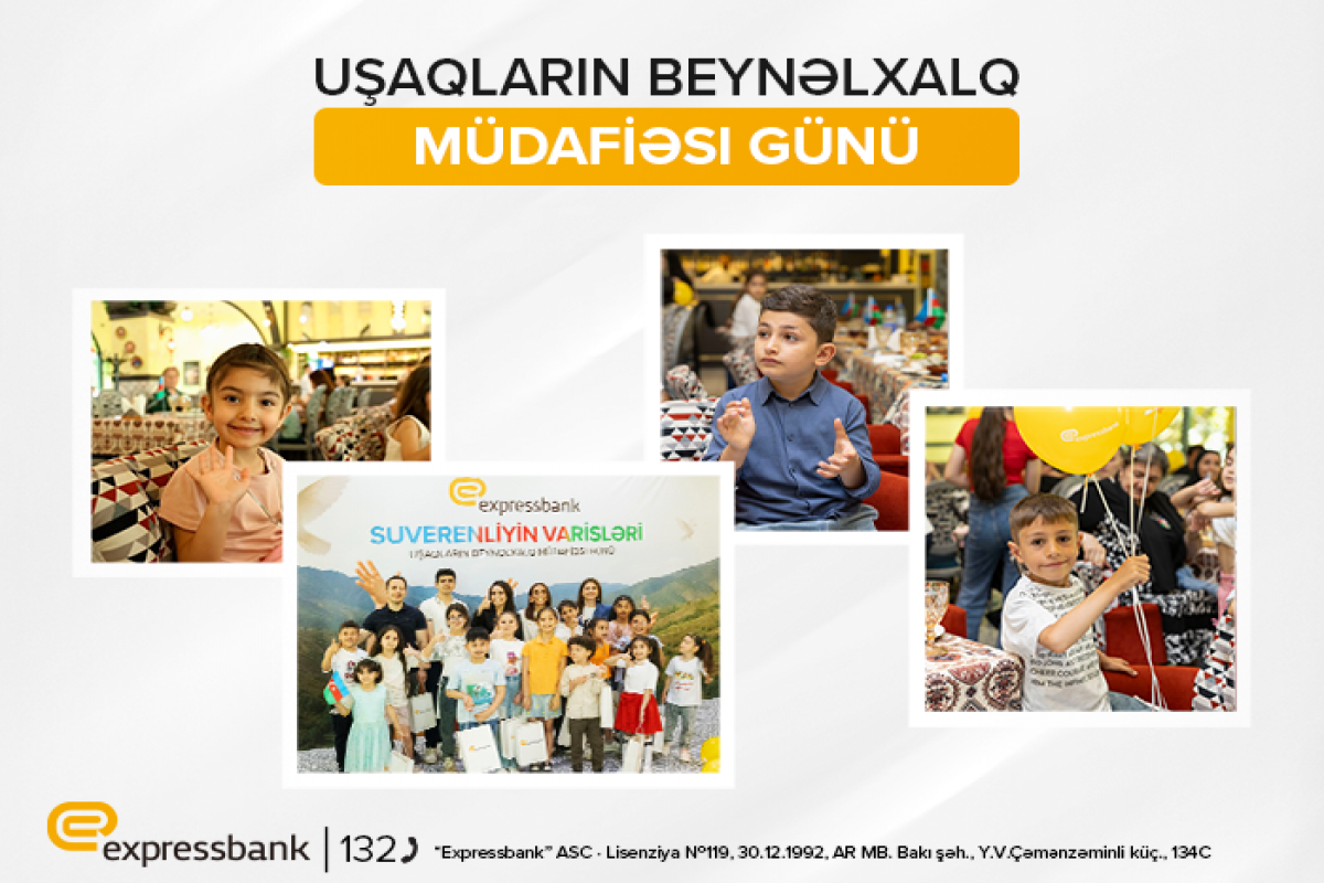 Expressbank, Vatansever Savaşı katılımcılarının çocukları için bir etkinlik düzenledi