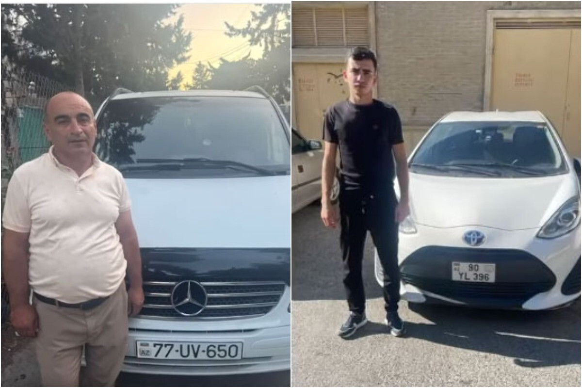 Bakü'de yolculara karşı etik olmayan bir taksi şoförü gözaltına alındı