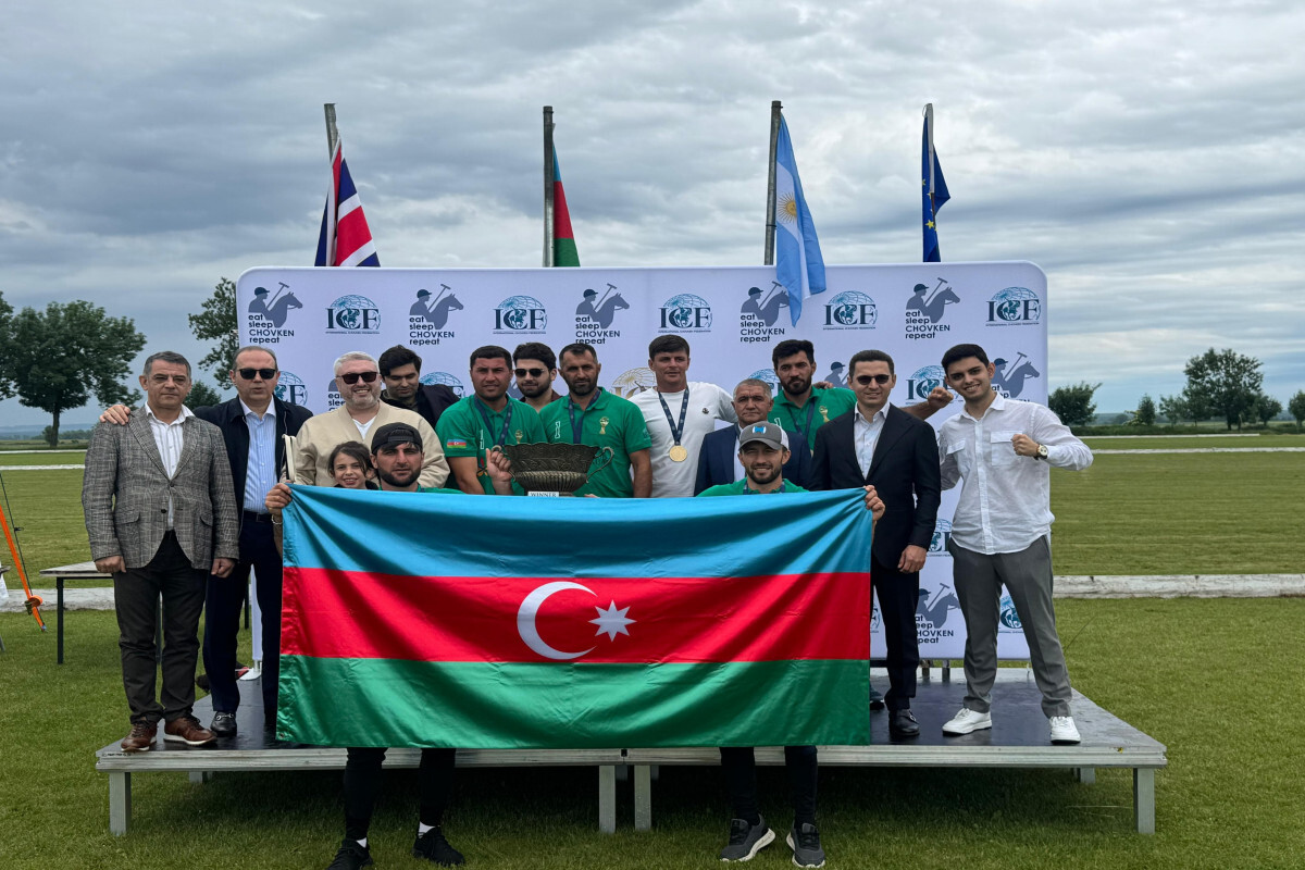 Chovken'deki Azerbaycan Milli Takımı Avrupa Şampiyonu oldu - Video