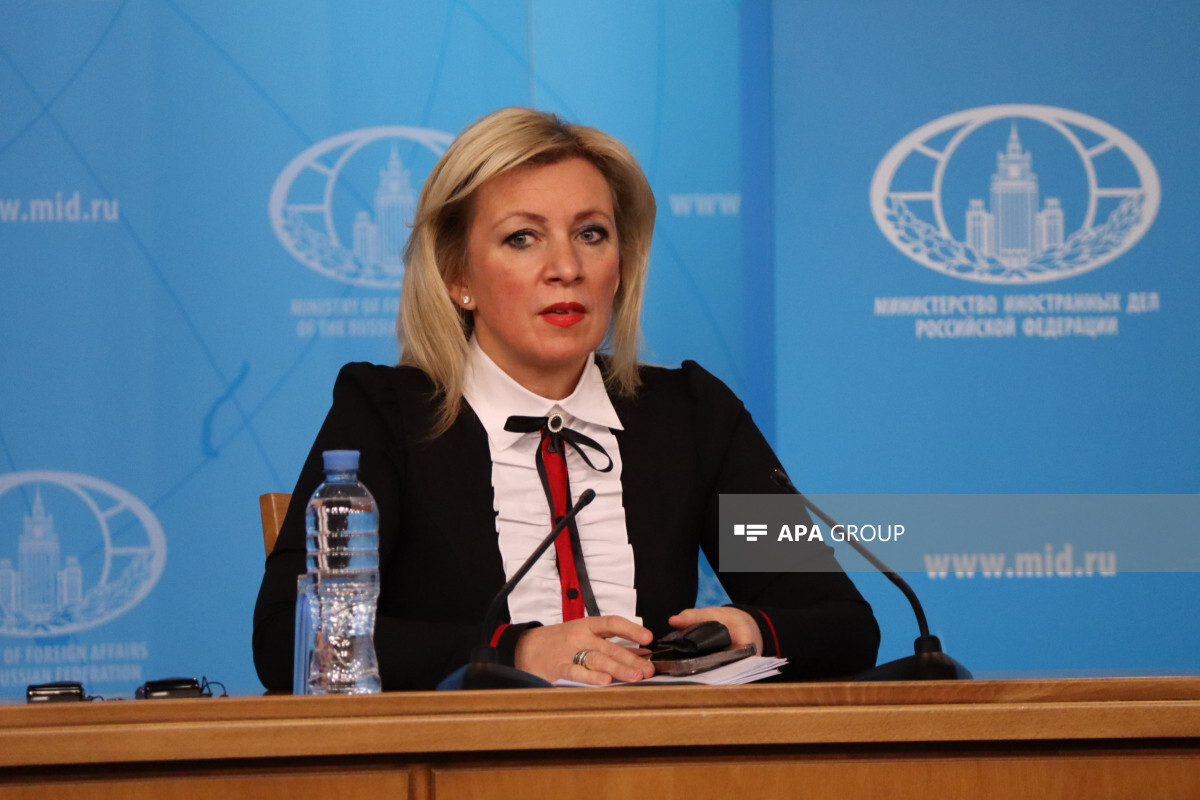 Rusya Dışişleri Bakanlığı Resmi Temsilcisi Maria Zakharova