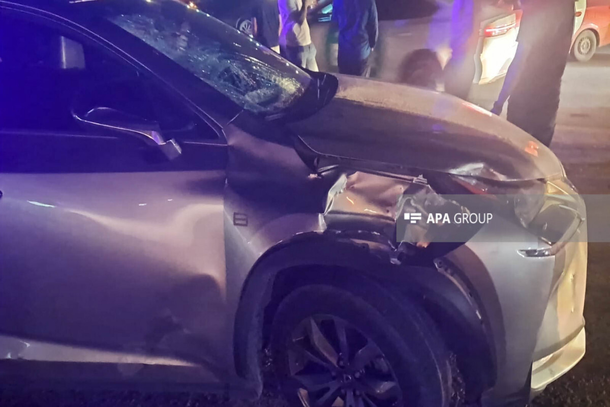 Baku-Sumgayit Yolu'nun bir özetinin ölümünde kaza meydana geldi