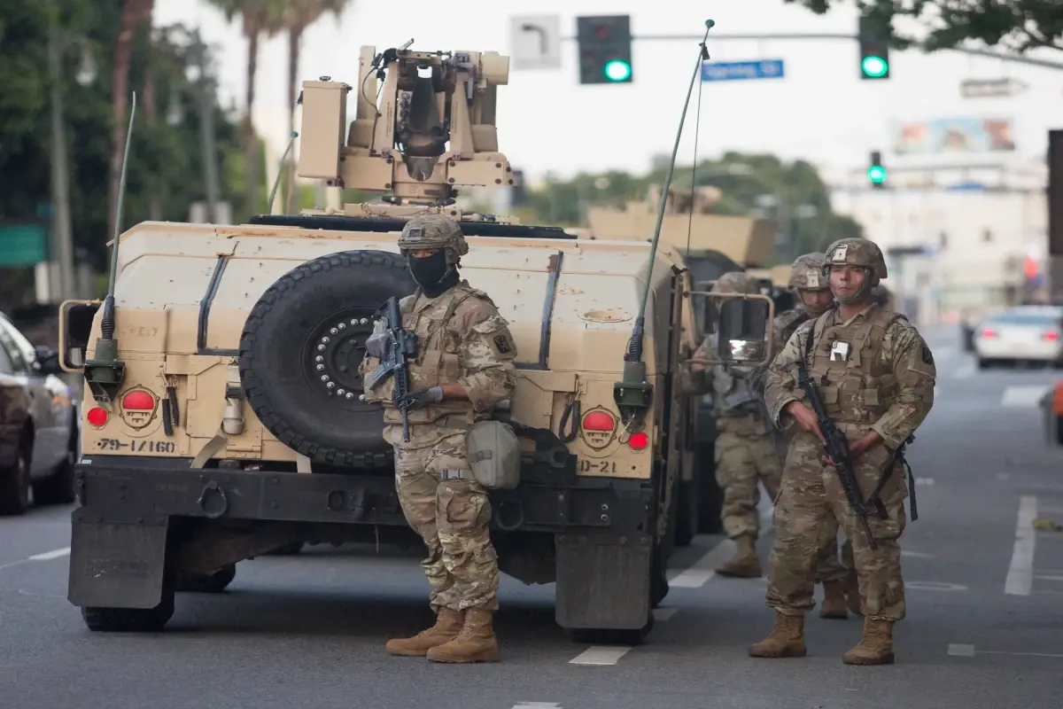 Los Angeles'a Askeri Guard'ın Abd'ye ile konuşması 134 milyon dolar olacak