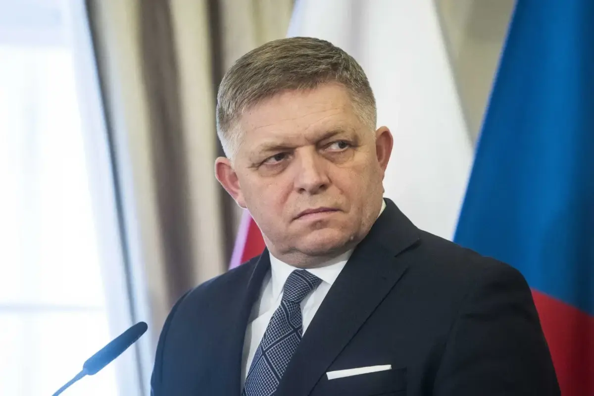 Slovakya Başbakanı Robert Fitton