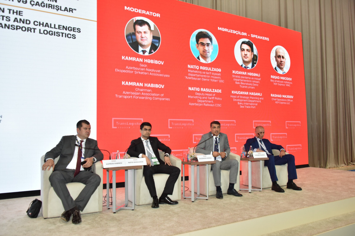 Hazar bölgesinde multimodal ulaşım beklentileri Translogistica Hazar Sergisi'nde tartışıldı