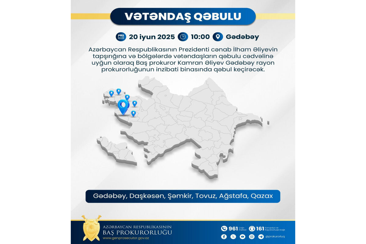 Savcı Gadabay'da vatandaş alacak