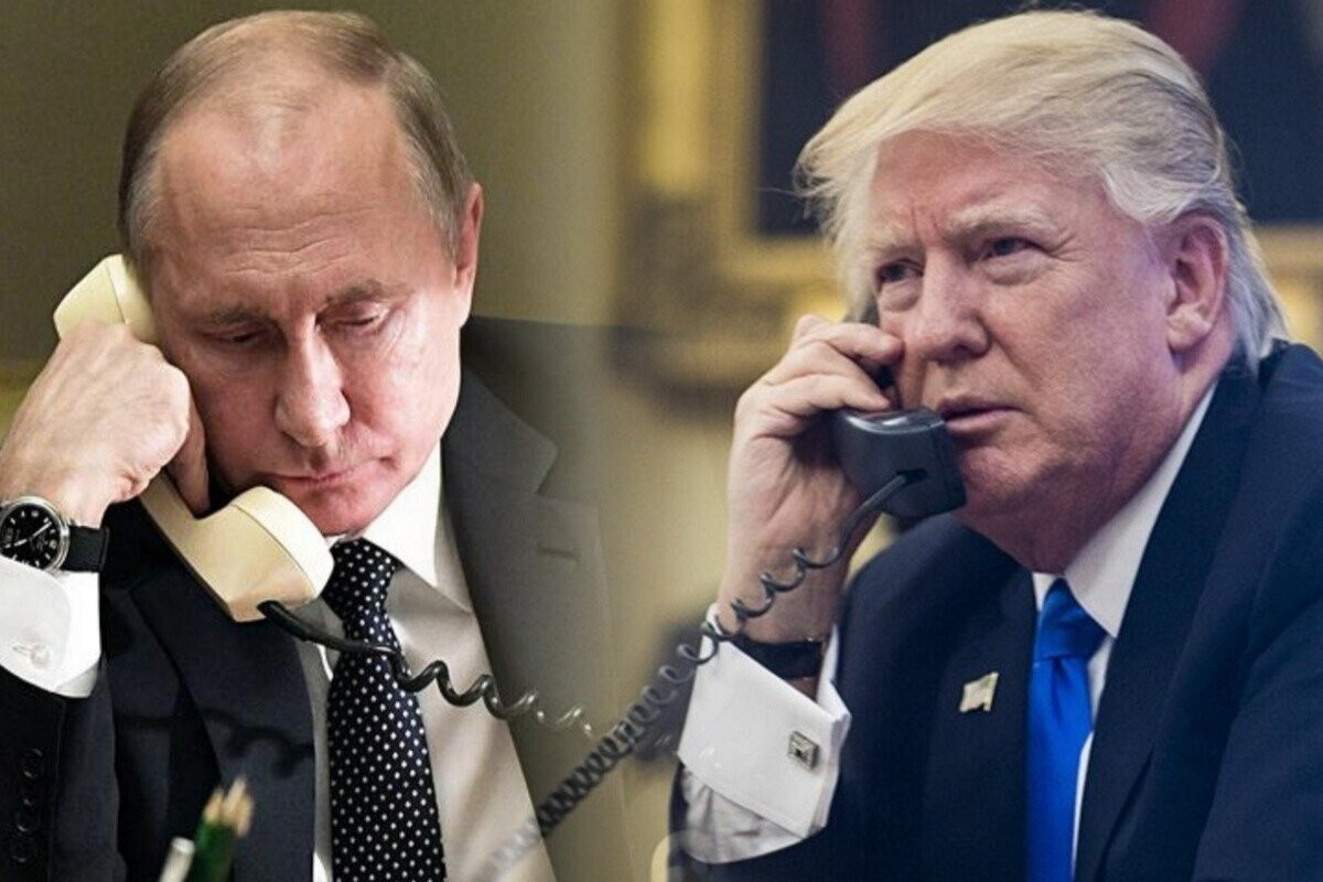 Donald Trump ve Vladimir Putin arasında bir telefon görüşmesi yapıldı