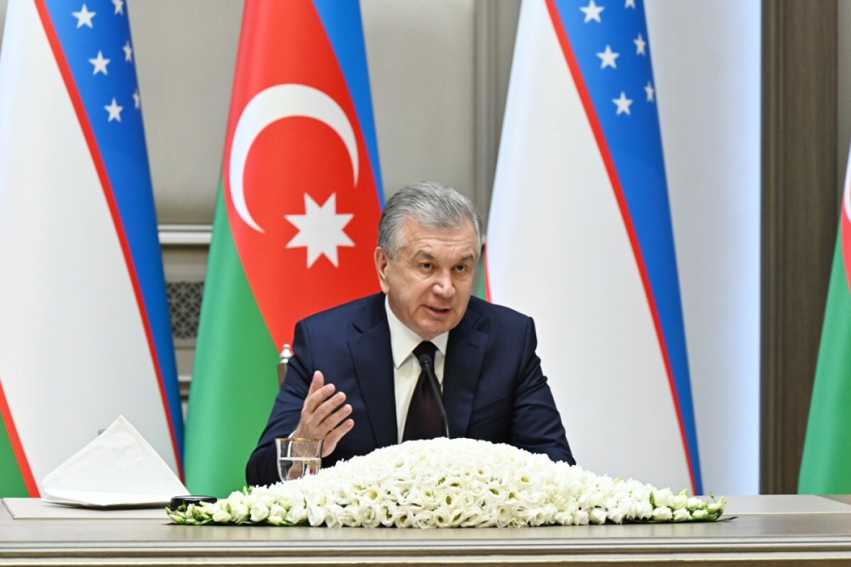Ozbekistan Başkanı Shevket Mirziyoev