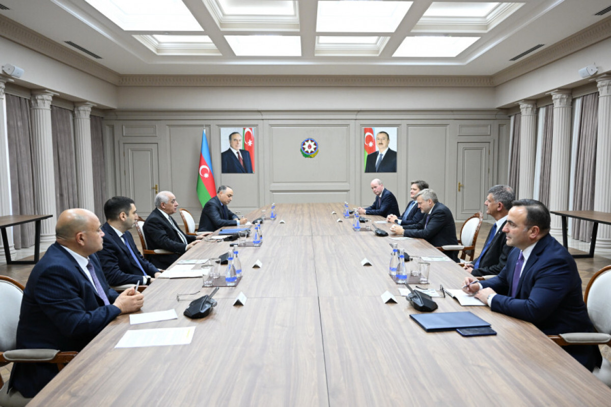 Ali Asadov BP delegasyonu ile bir araya geldi