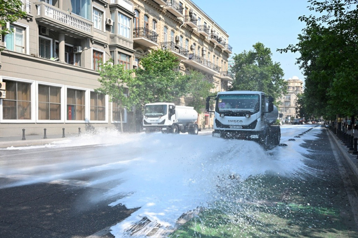 Bir sonraki geniş temizlik çalışması başkentte gerçekleştirildi