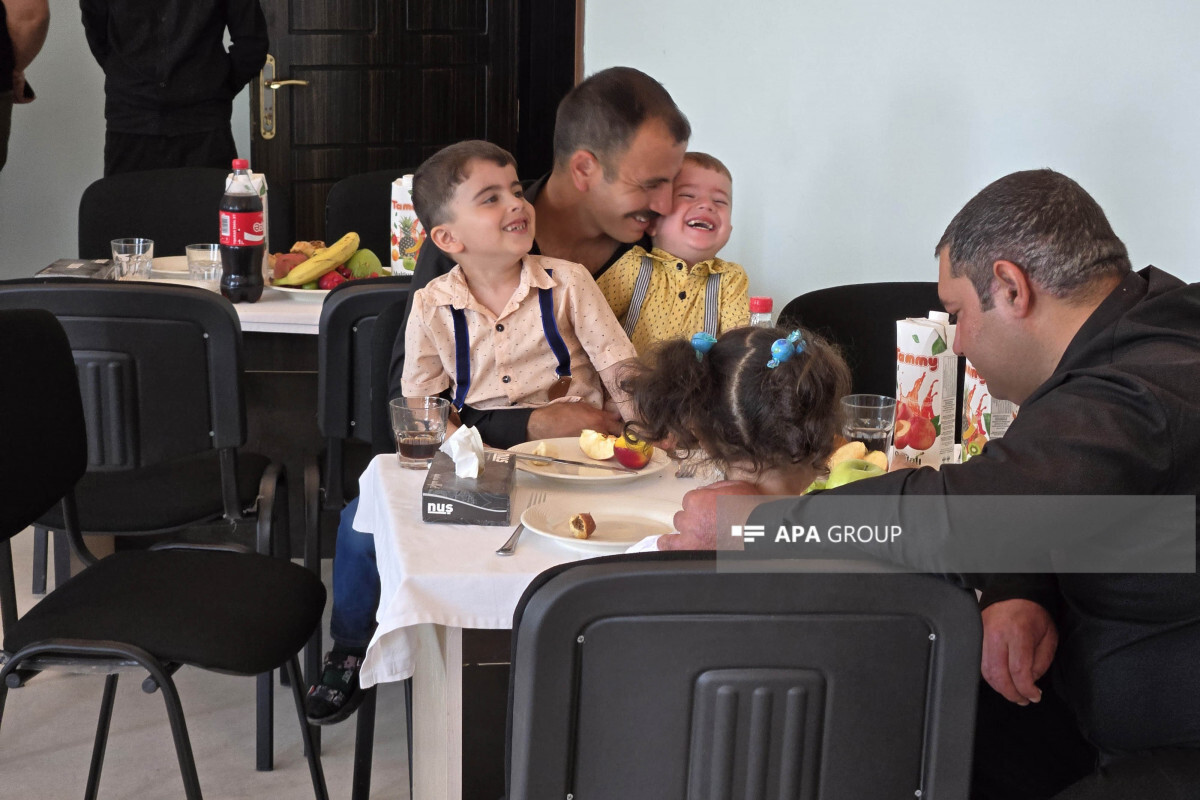 Nakhchivan'da, ebeveynli çocukların toplantısı Nakhchivan - PhotoLent'de düzenlendi