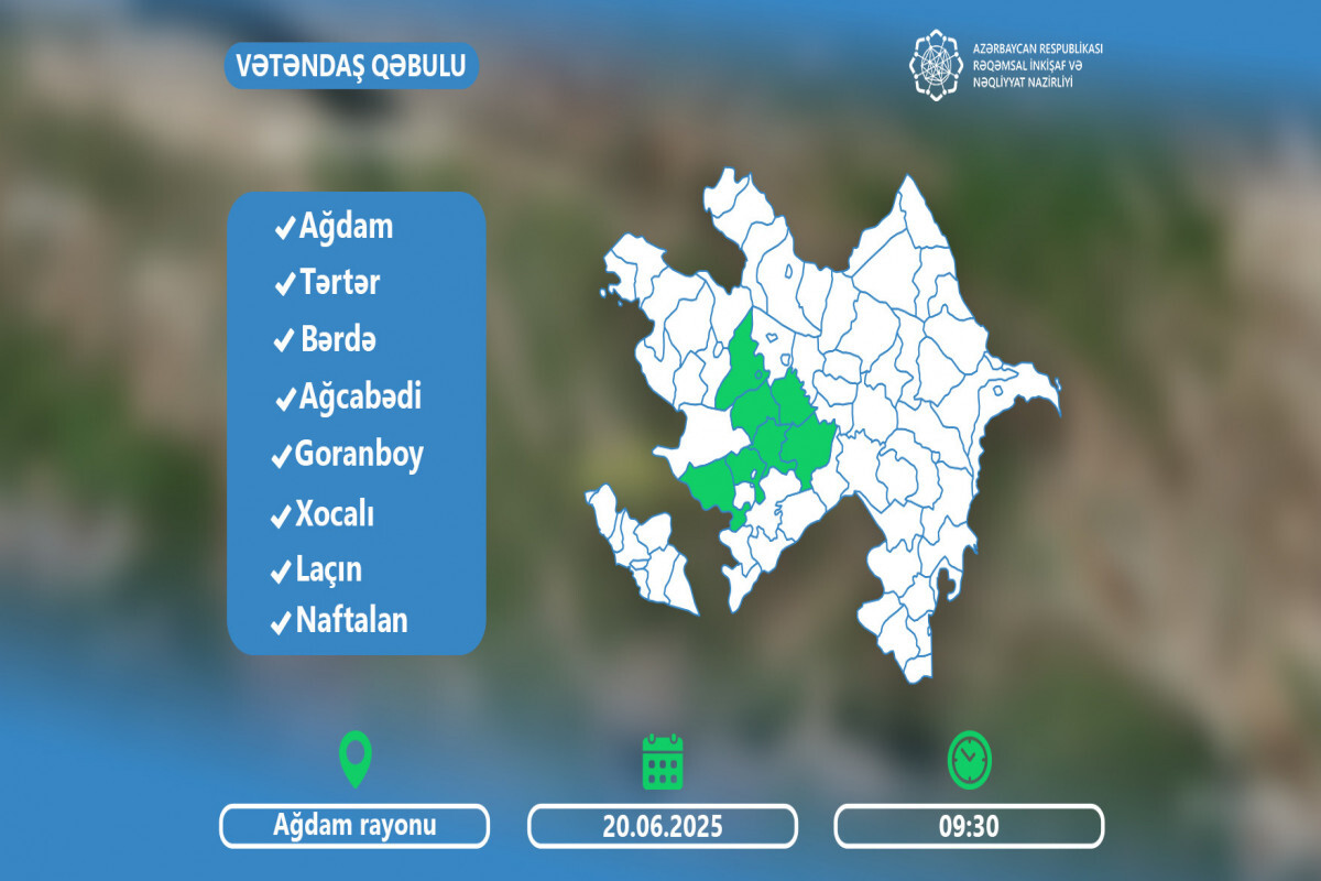 Rashad Nabiyev Aghdam'da vatandaş alacak