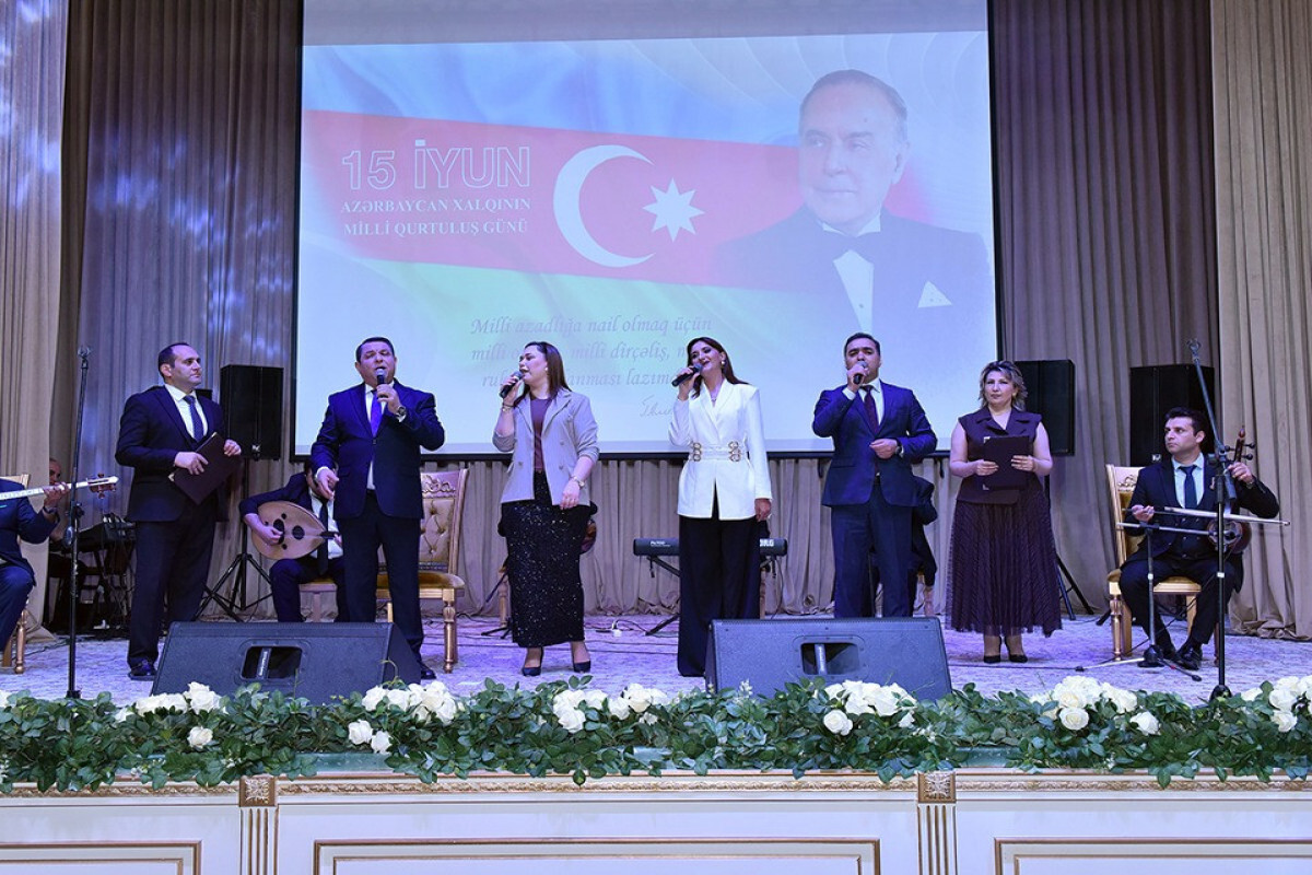 15 Haziran'da bir etkinlik - Sumgayit'te Ulusal Kurtuluş Günü yapıldı