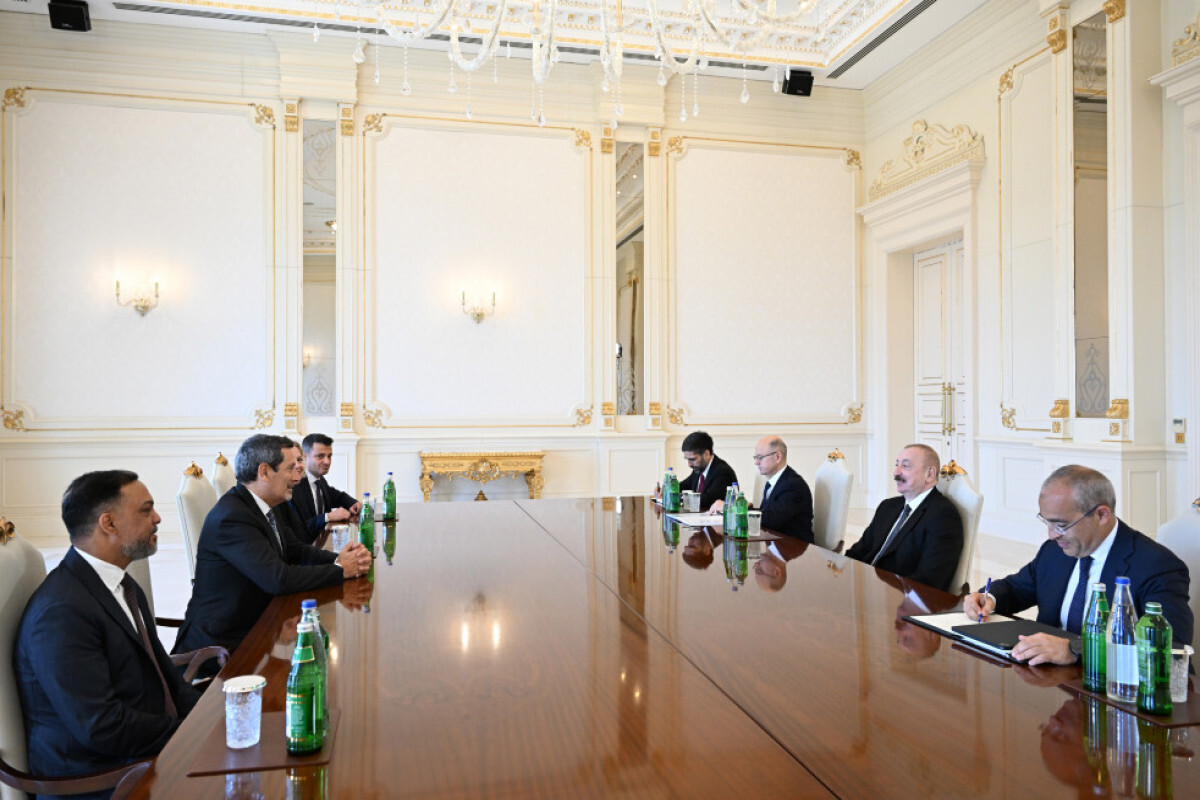 Başkan Ilham Aliyev, Schlumberger Yurtdışı SA'nın CEO'sunu aldı - Güncellendi