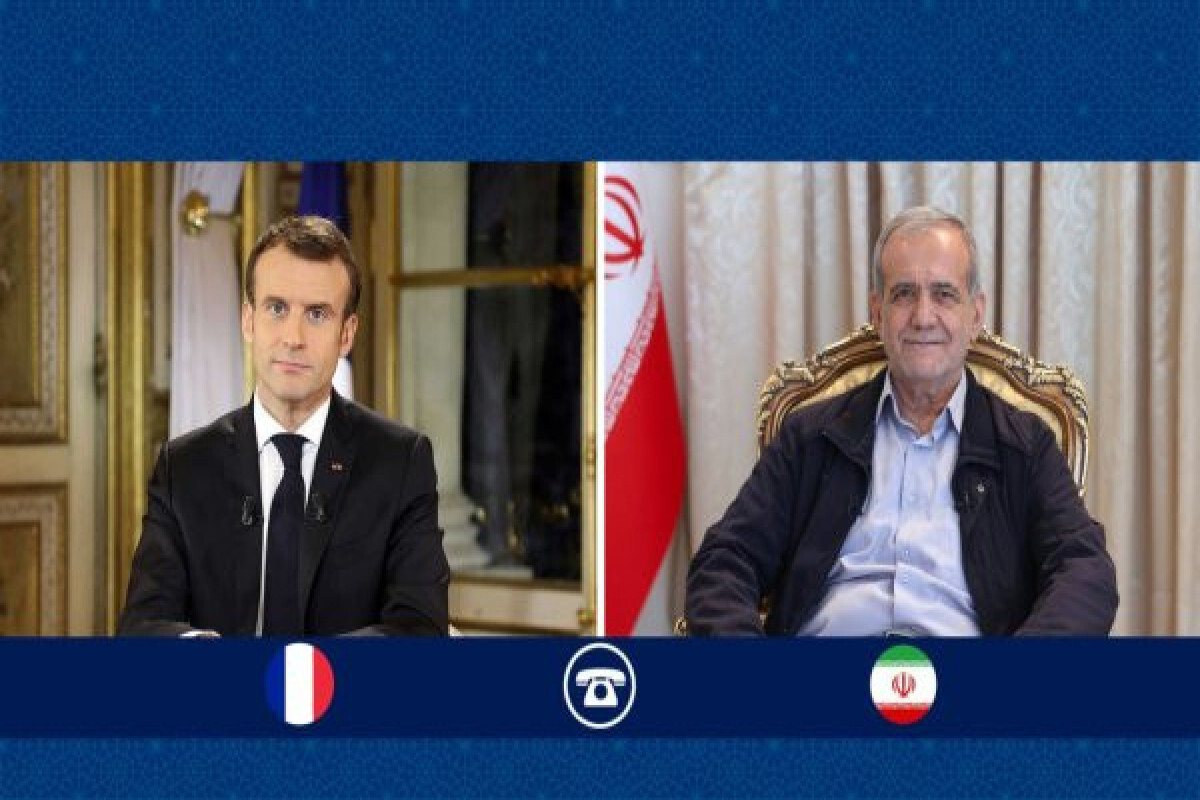 Macron ve Pezehyan bir telefon görüşmesi oldu