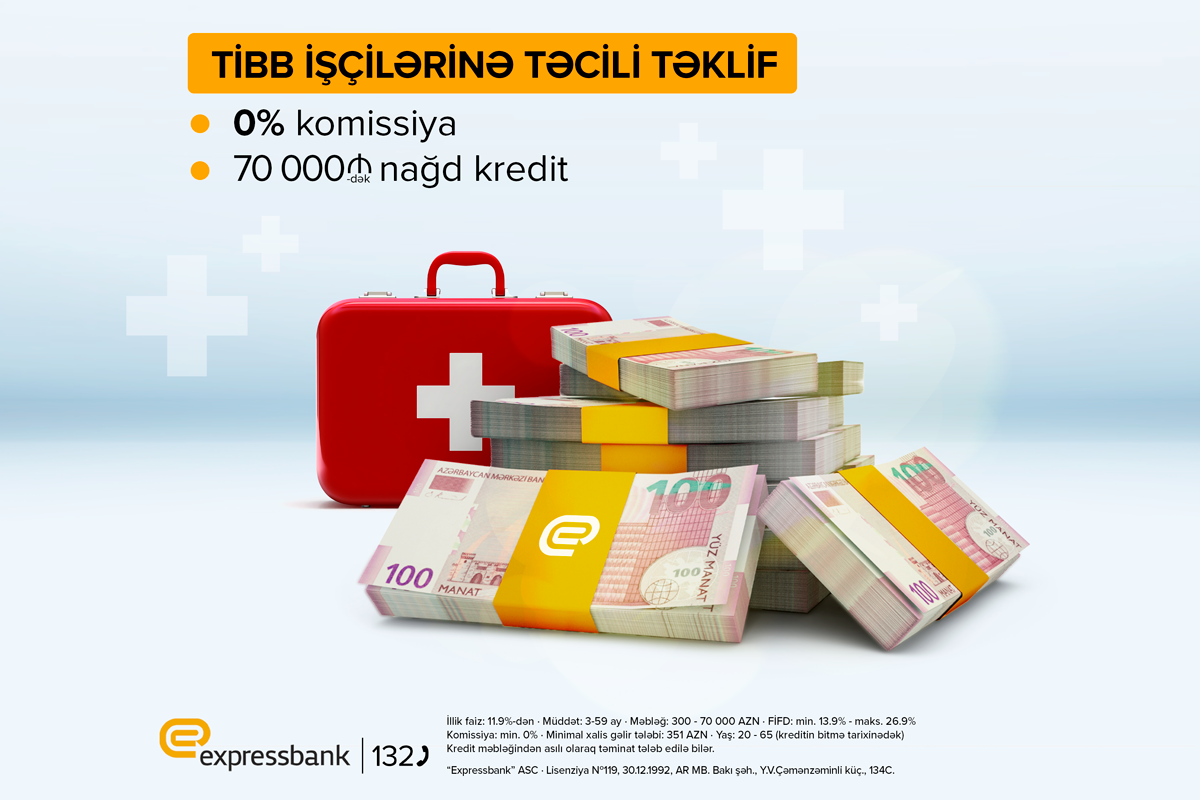Tıbbi personel ekspress için özel teklifler!