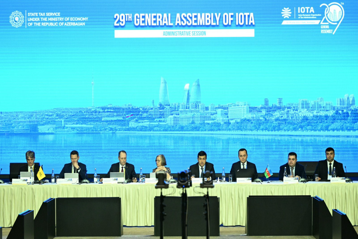 Bakü'de 29. IOTA Genel Kurulu'nun kabul oturumu düzenlendi