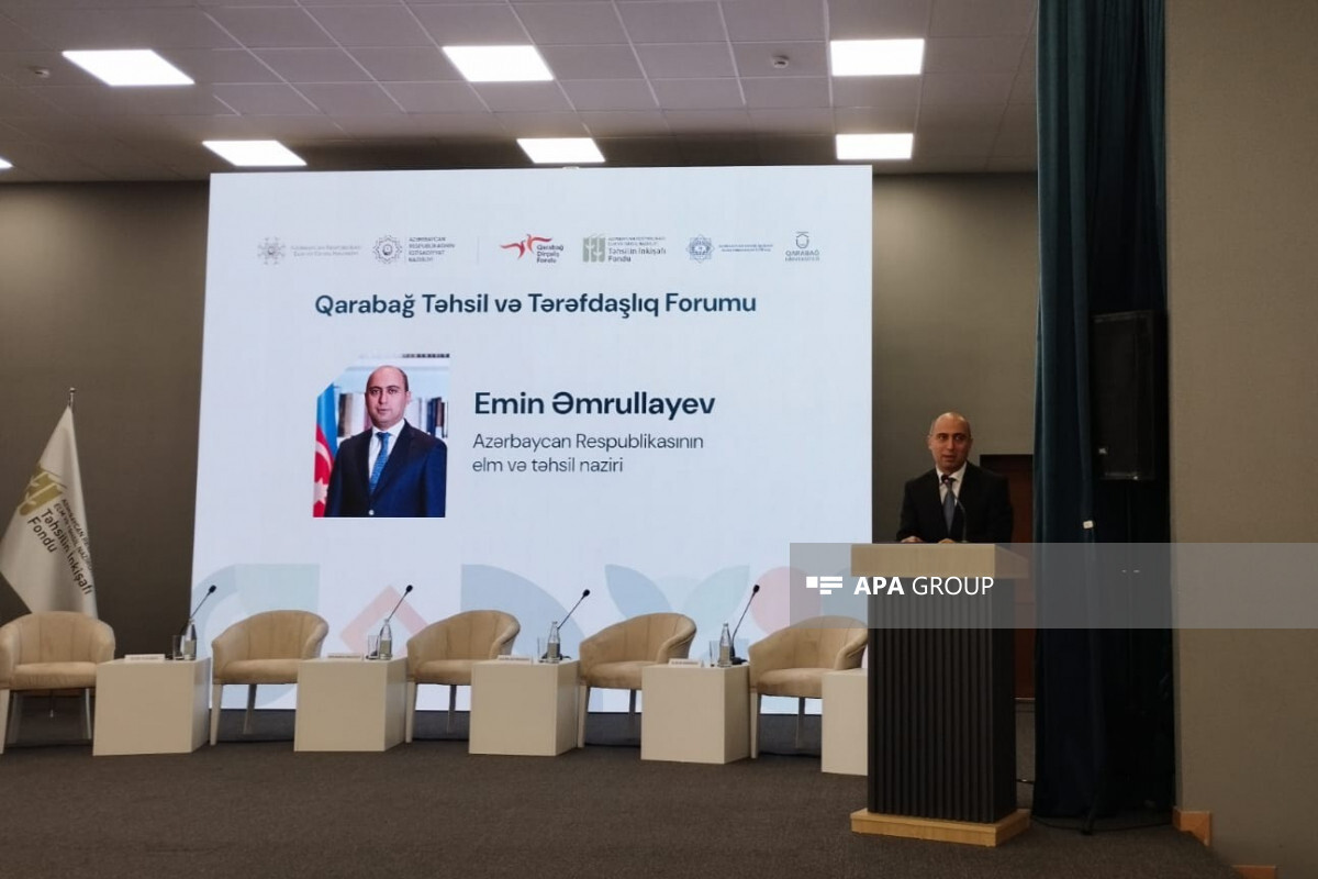 Emin Amrullayev: Karabakh Üniversitesi, Azerbaycan'ın gelişiminin bir sonraki aşamasına geçişte rol oynayacak