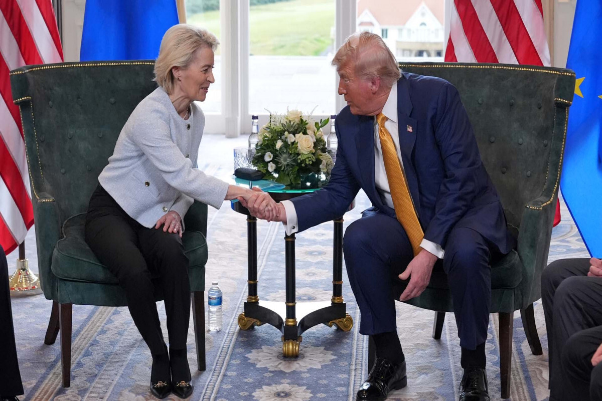 Donald Trump ve Ursula von der Leyen bir yanlış anlama yaptı