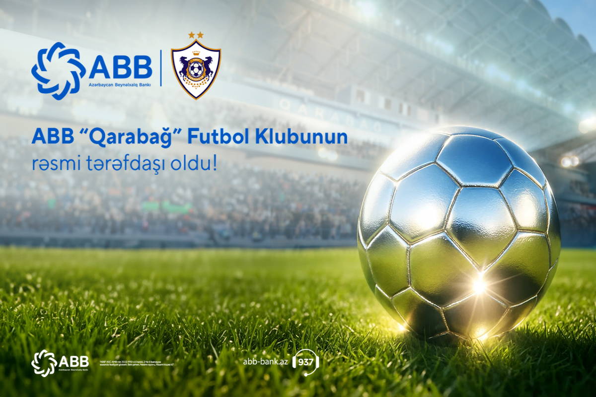 IBA, "Karabakh" Futbol Kulübü'nün resmi ortağıydı