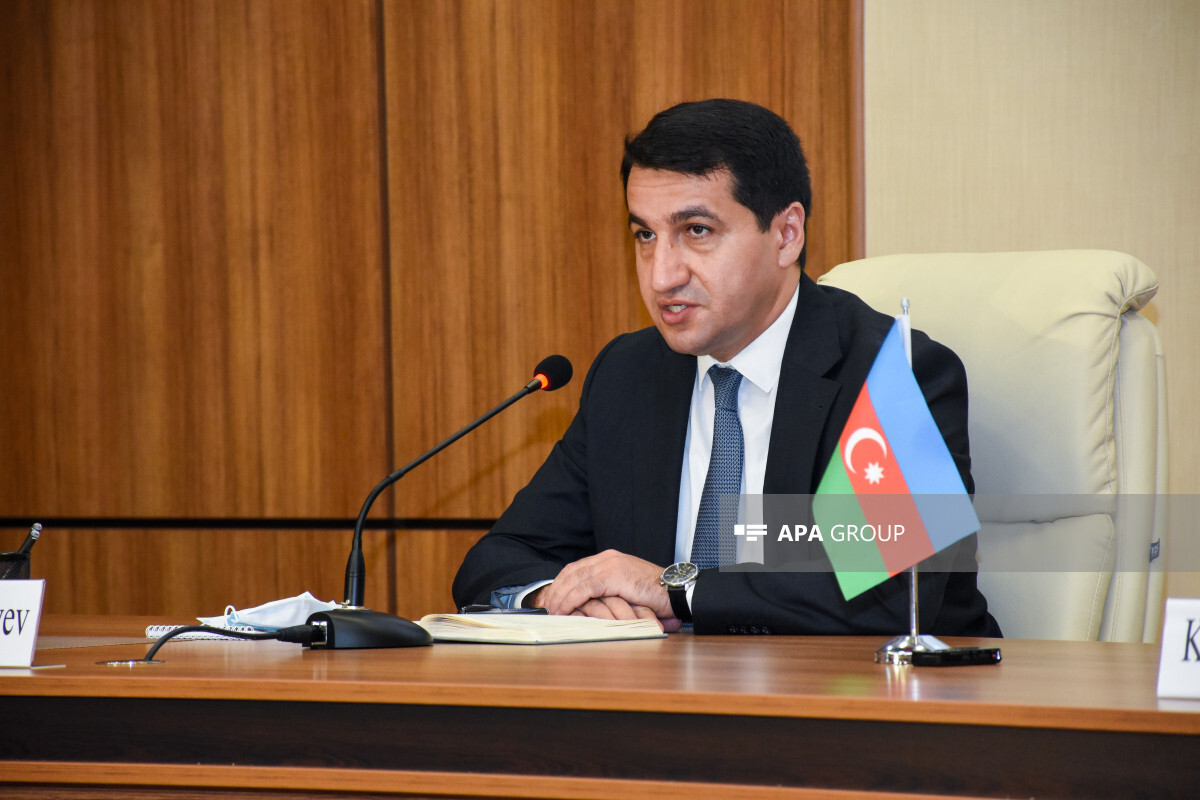 Hikmet Hajiyev: Ermenistan'ın Azerbaycan'a tazminat ödemesi tartışma konusu değil