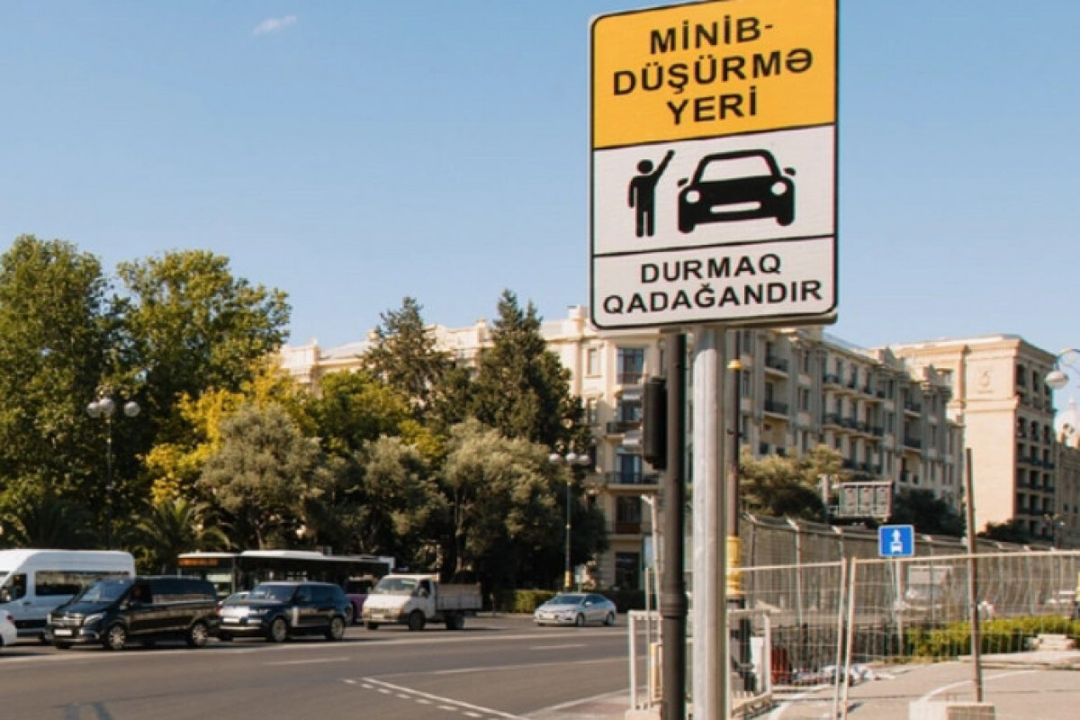 Bakü'deki üç adrestin daha fazla yolcu indirilmiş konumdur