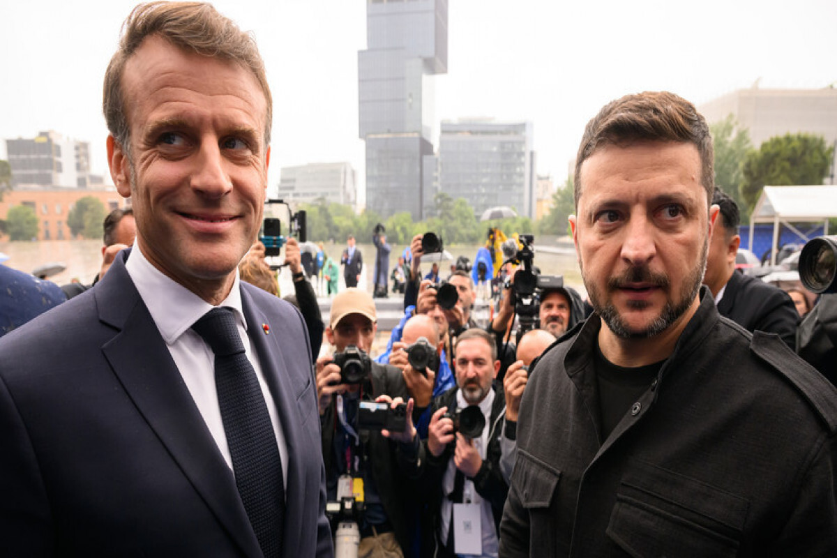 Zelensky ve Macron Putin Ettails Tartışması