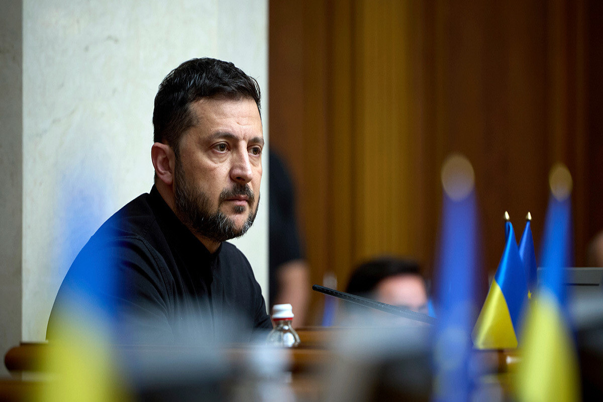 Krayna Başkanı Volodyimir Zelensky