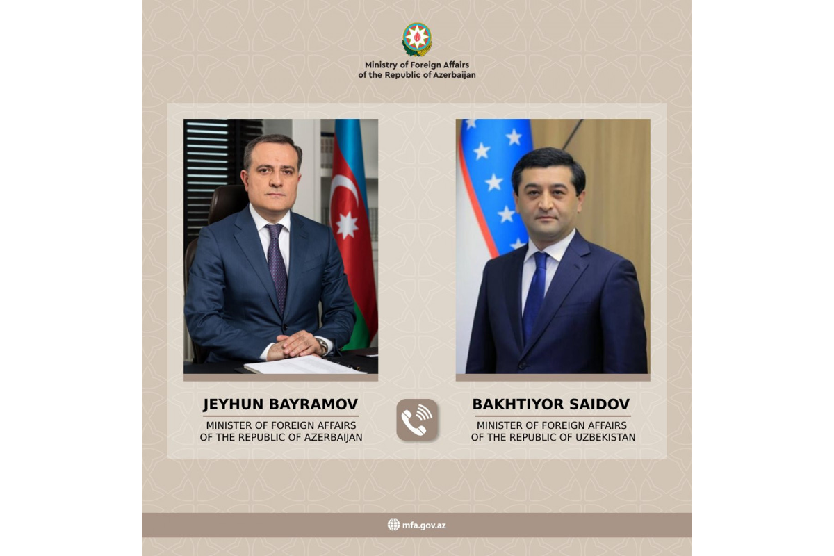 Jeyhun Bayramov ve Özbek Dışişleri Bakanı Dışişleri Bakanı telefon görüşmesi yaptı