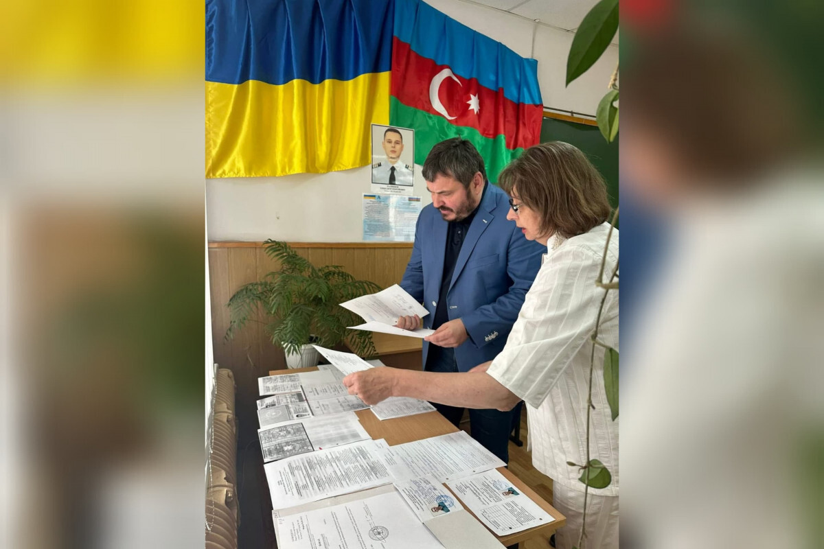 Ukrayna'nın Azerbaycan Büyükelçisi Udua'yı ziyaret etti
